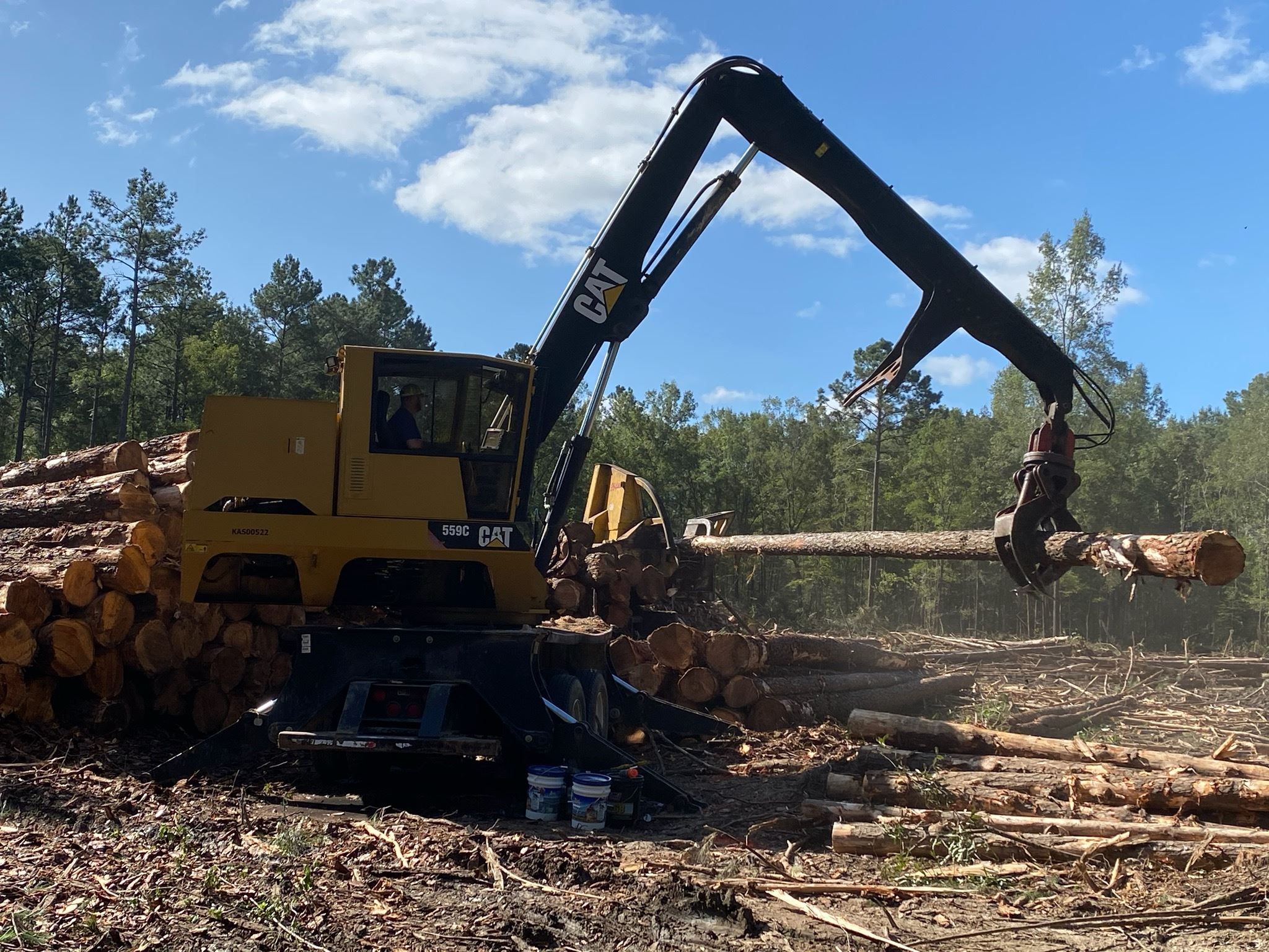 caterpillar logger