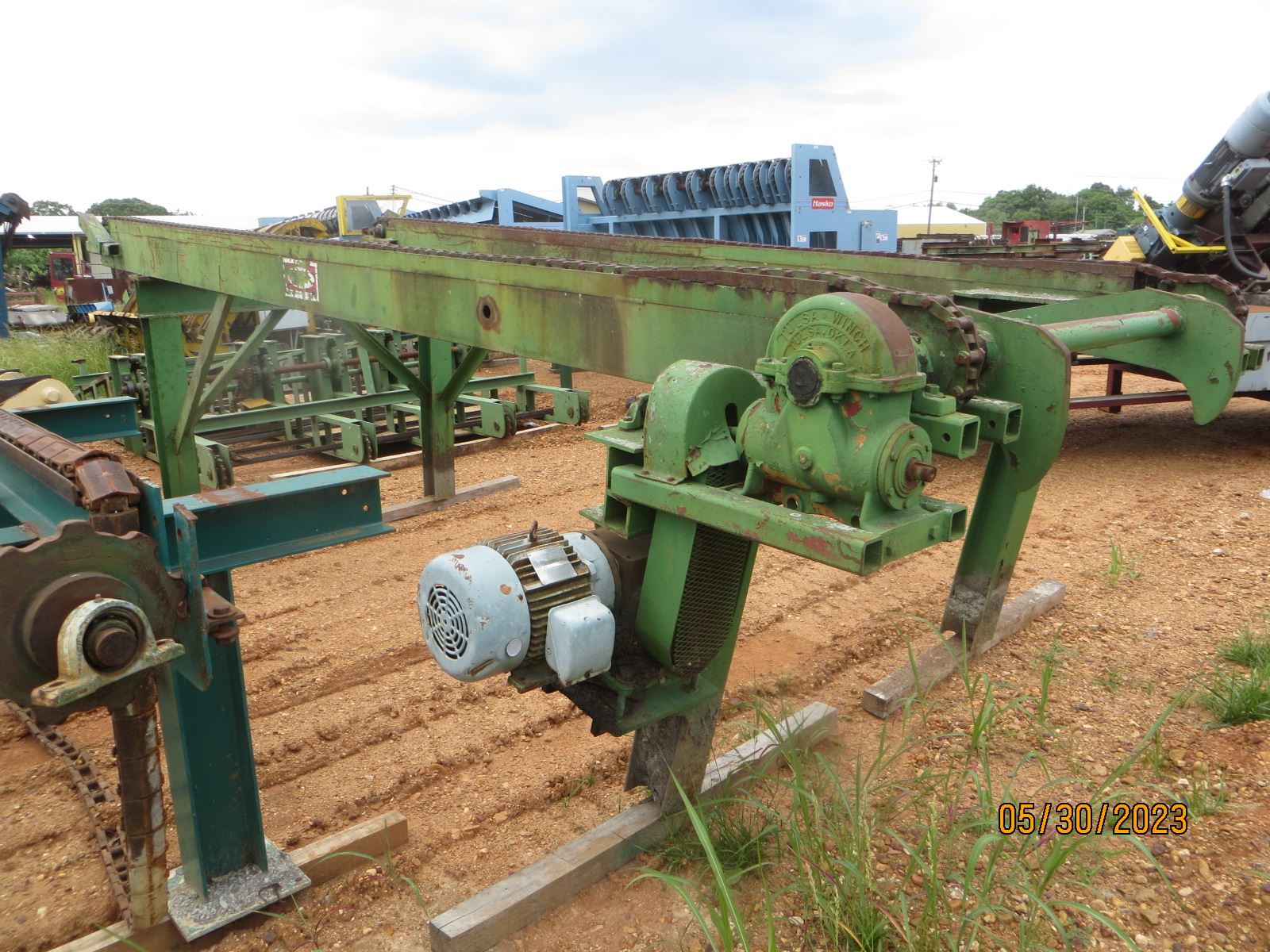 Mellott 5ft x 17ft Conveyor Deck (Log Lumber) For Sale