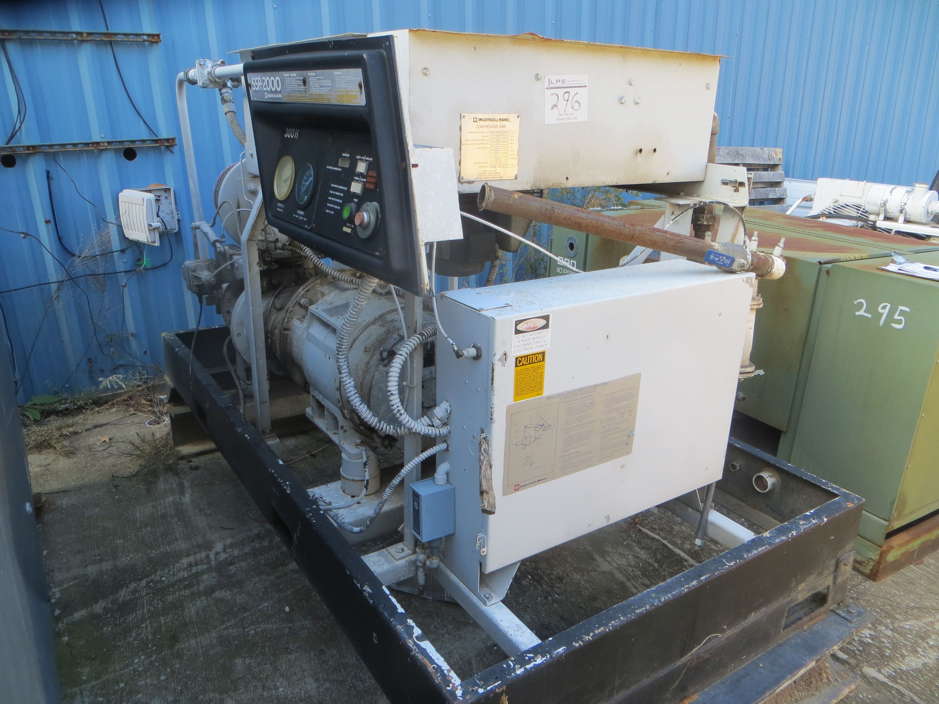 Ingersoll-Rand SSR-2000 Air Compressor For Sale