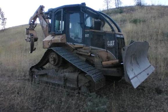 Caterpillar 517 Skidder