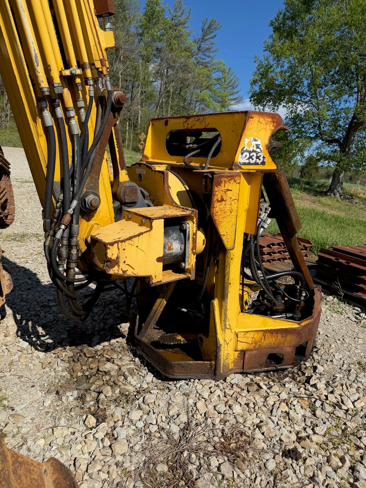Mogging Bar Komatsu 33in Bar Saw Logging Attachment For Sale