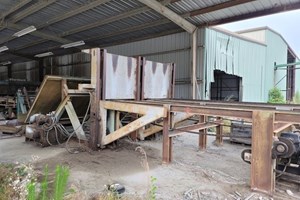 Irvington-Moore TILT HOIST  Conveyor Deck (Log Lumber)