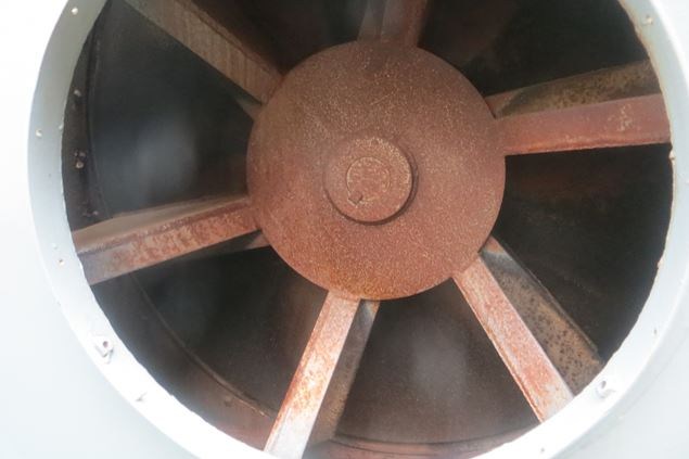 Unknown 60HP Blower and Fan