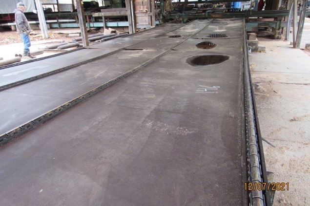 Unknown Green Chain Conveyors Belt