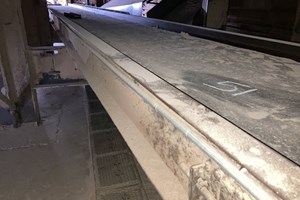Unknown 32in x 35ft Rubber Belt  Conveyors Belt