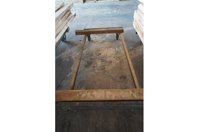 Unknown Heavy Duty 40in x 7ft Lumber Cart