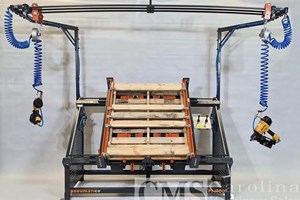 2022 Pneumatico PT-1900 Pallet Nailer  Pallet Nailer and Assembly System