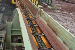 Unknown 37ft Log Trough  Conveyor
