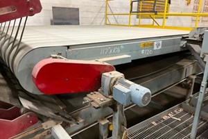 Unknown 117in x 10.5ft  Conveyors Belt
