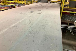 Unknown 6ft x 24.5ft Reversing  Conveyors Belt