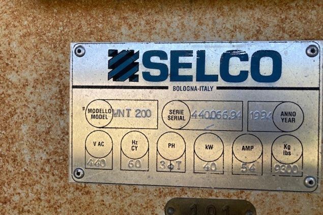 1994 Selco WNT 200 Panel Saw