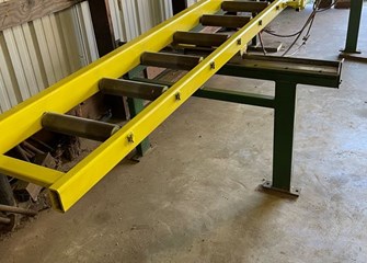 Custom Built Gravity Roll Conveyor General