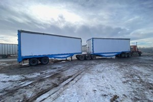 1995 Custom Built EXTRA HEAVY DUTY CHIP VANS STEEL Container Trailer For  Sale, Waverly, TN, 40/45 Extra HD Chip