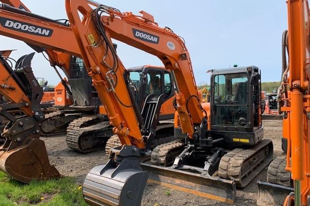 2023 Doosan DX85R-3 Excavator