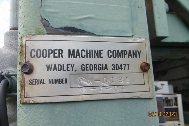 2004 Cooper Machine 16ft Enddogging Scragg Mill