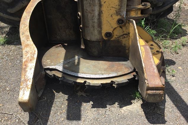 Tigercat 718 Wheel Feller Buncher