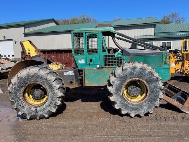 ꧁꧂80s Timber SOLD - 1989 Timberjack 240A Lot No. 115 Construction with