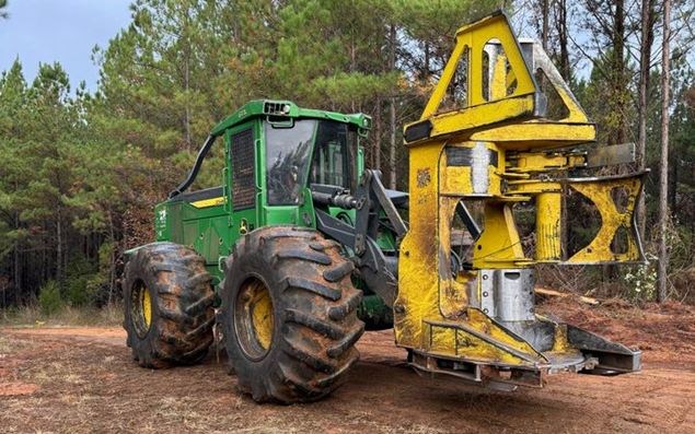 2017 John Deere 843L Wheel Feller Buncher