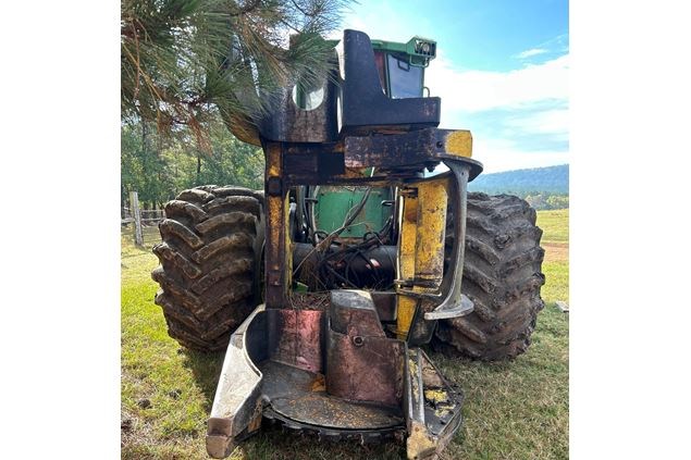 2017 John Deere 843l Wheel Feller Buncher
