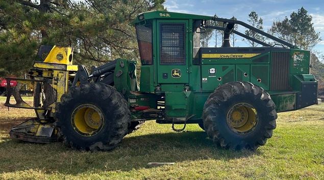 2017 John Deere 843l Wheel Feller Buncher