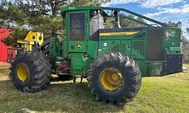 2017 John Deere 843l Wheel Feller Buncher