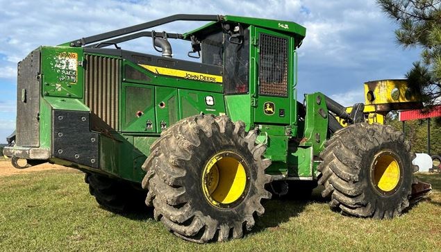 2017 John Deere 843l Wheel Feller Buncher