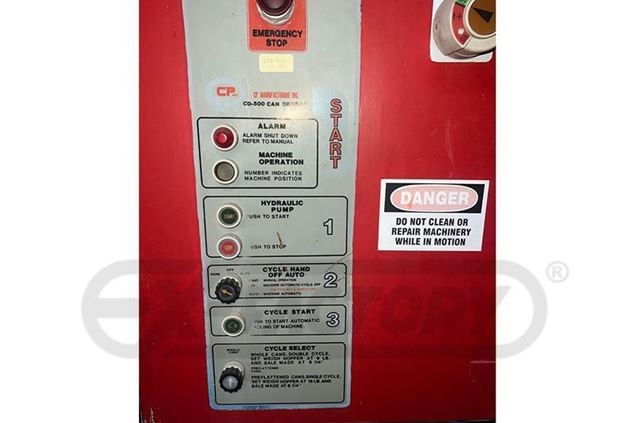 1987 CP Manufacturing CD1000 Strapping Machine Banding