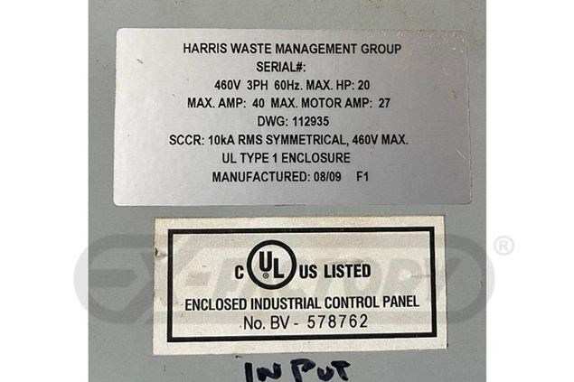 2009 Harris PIRANHA Strapping Machine Banding