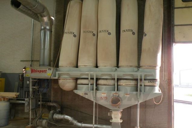 2009 Dustek W2500 WHISPURR Dust Collection System