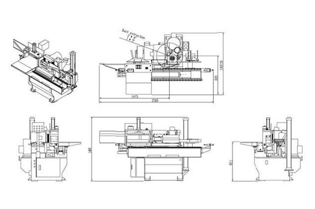2025 Cam-Wood FSM-460AX Jointer and Finger Jointer