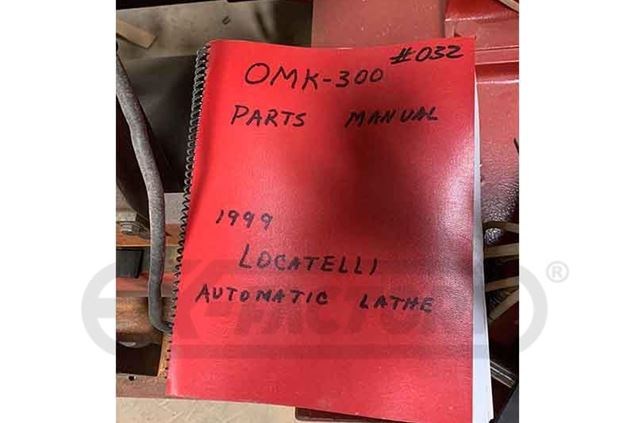 1983 Locatelli OMK-300 Lathe and Carver