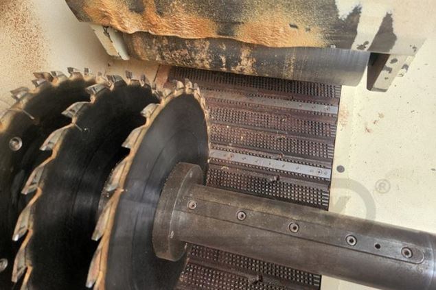 2001 Raimann KM-310 Gang Rip Saw