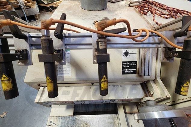 2001 Raimann KM-310 Gang Rip Saw