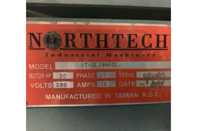 2005 Northtech NT-SL2000XL Straight Line Rip
