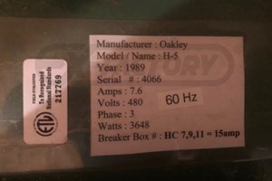 1989 Oakley H-5  Sander