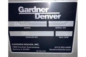 Gardner Denver GAFMDSA  Vacuum Pump