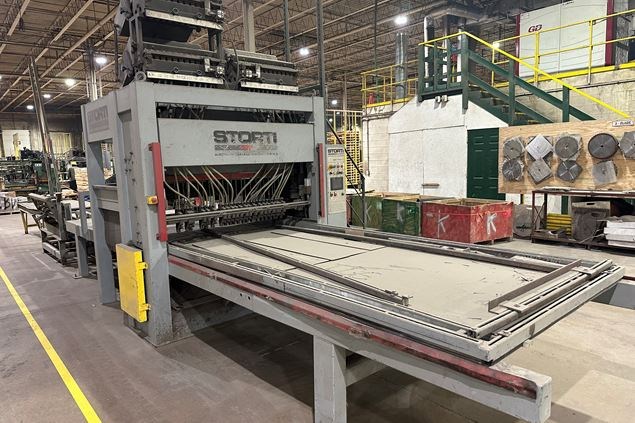 2004 Storti T-Flex Pallet Nailer and Assembly System