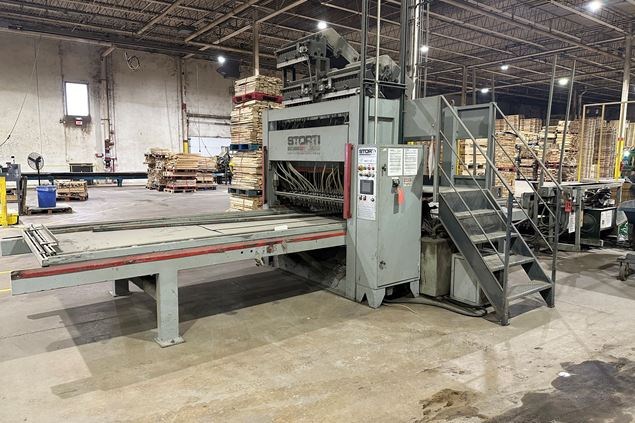 2004 Storti T-Flex Pallet Nailer and Assembly System