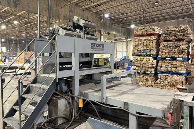 2004 Storti T-Flex Pallet Nailer and Assembly System