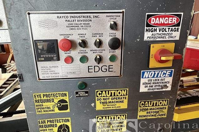 Rayco Mfg Edge Pallet Nailer Pallet Nailer and Assembly System