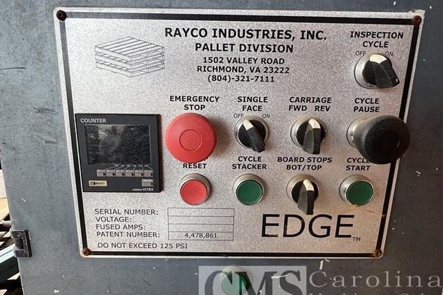 Rayco Mfg Edge Pallet Nailer Pallet Nailer and Assembly System