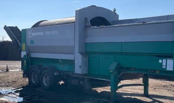 2012 Komptech Cribus 2800E Screening System