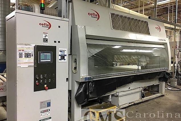 Cefla Roctre/D Reciprocating 2 Head Spray Machine Wood Finishing