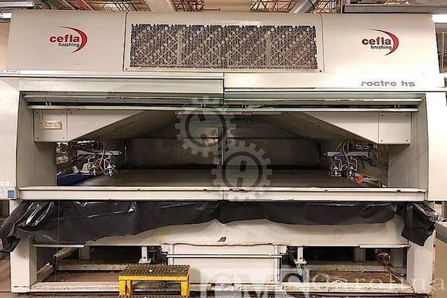 Cefla Roctre/D Reciprocating 2 Head Spray Machine Wood Finishing