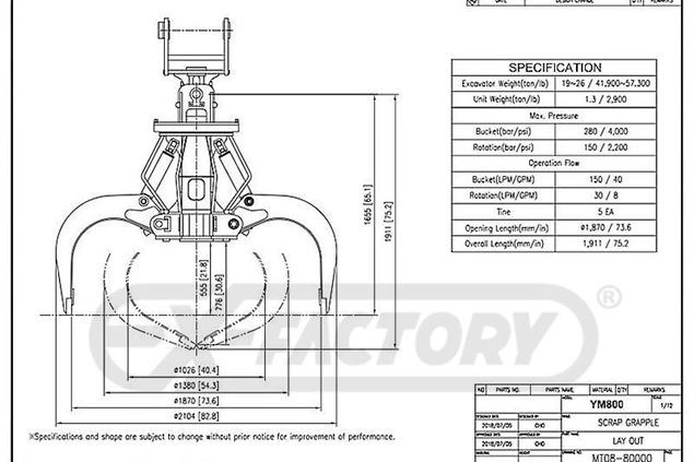 2025 Best YM800 Hogs and Wood Grinders