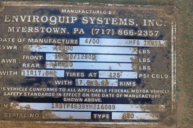 2001 Retech 620 Prospector Screening System