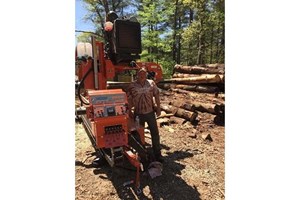 2018 Wood-Mizer LT40 Wide Super Hydraulic Sawmill  Portable Sawmill