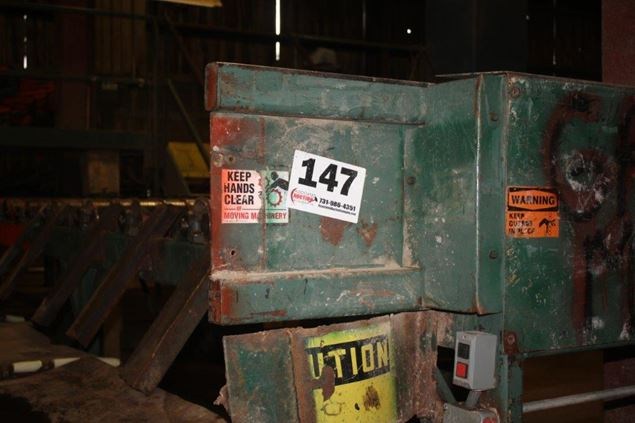 Mellott 30 In x 18 Ft Live Roll Conveyors