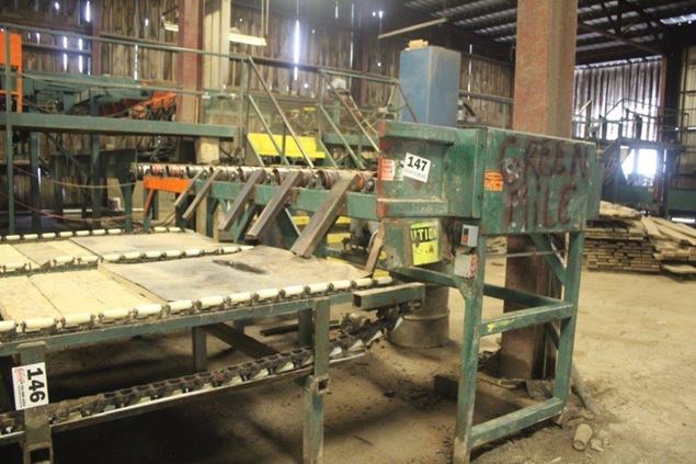 Mellott 30 In x 18 Ft Live Roll Conveyors