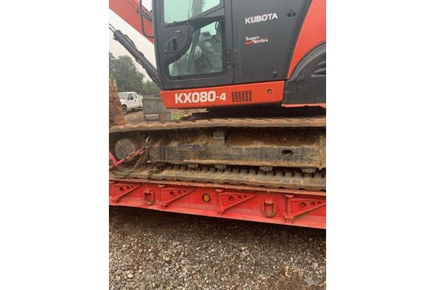 2017 Kubota KX080-4 Excavator